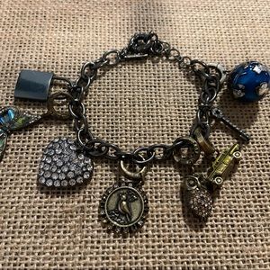 Fossil & Nine West charm bracelet